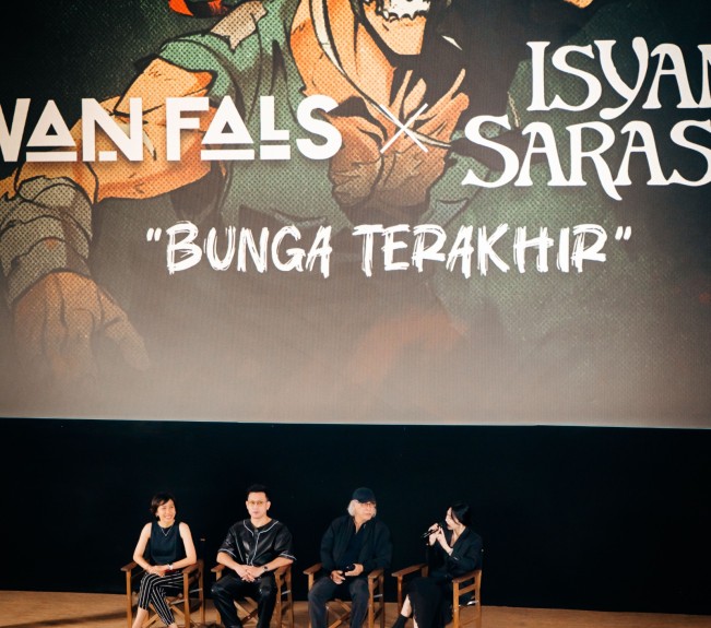 Iwan Fals dan Isyana Sarasvati pengisi soundtrack di Panji Tengkorak (7/8) [Selvianus Kopong Basar]
